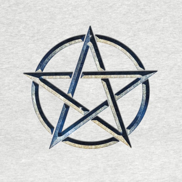 Blue Pentagram by emma17